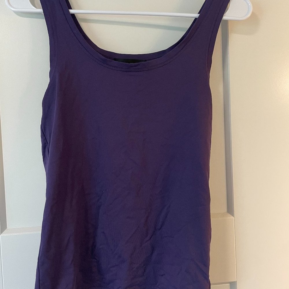Purple smoothing tank top